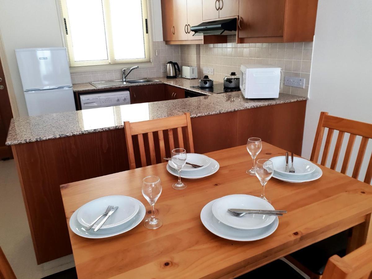 Ground Floor One Bedroom Apartment, Vanessa Complex Pégeia Exteriör bild