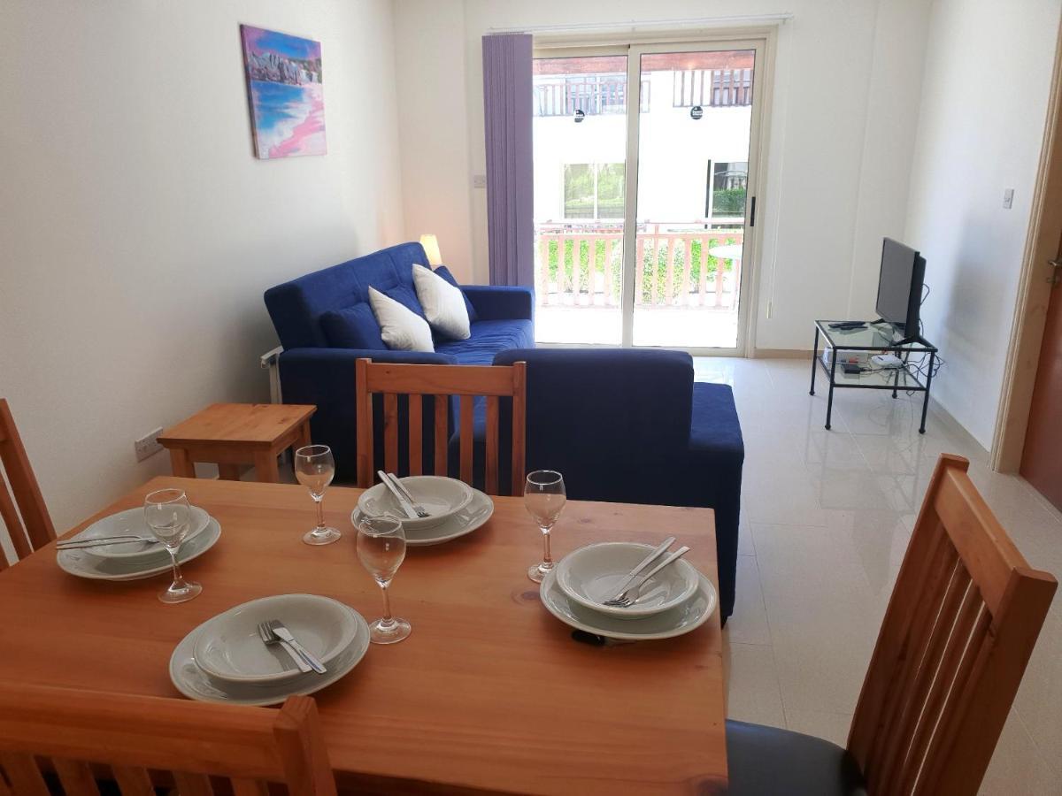 Ground Floor One Bedroom Apartment, Vanessa Complex Pégeia Exteriör bild